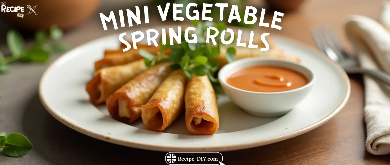 Mini Vegetable Spring Rolls