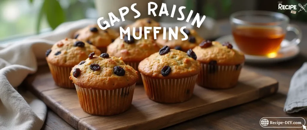 gaps raisin muffins recipe