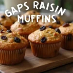 gaps raisin muffins recipe