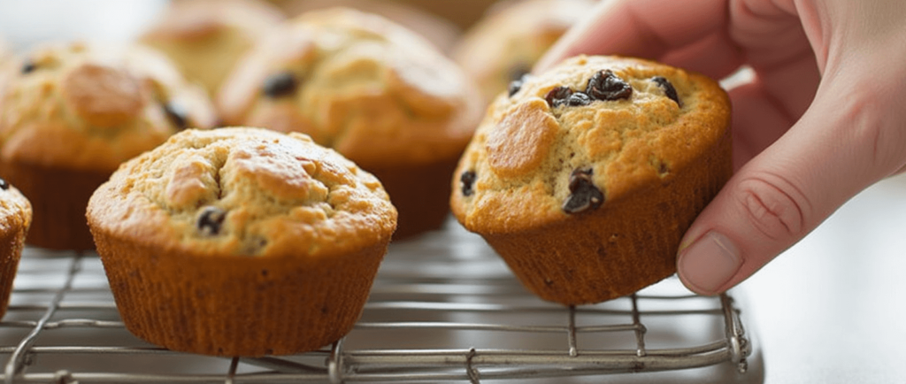 presentation-of-gaps-raisin-muffins-recipe